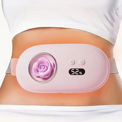 USB charging portable menstrual heating pad, menstrual abdominal and waist heating massage pad, electric heating waist belt