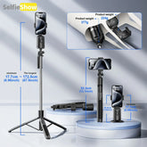 Smart AI Face Tracking Phone Tripod, Panoramic Tracking, 360° Pan & Tilt Auto-Follow Stabilizer for Vlogging, Live Streaming, Home and Outdoor Use