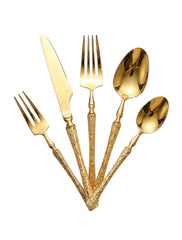 20pcs/30pcs Stainless Steel Cutlery Set, Knife Fork Spoon Suitable For Kitchen, Restaurant, Wedding, Party, Holiday Gift