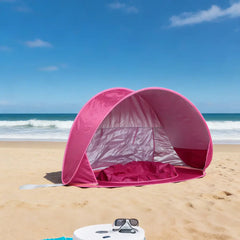 Summer Beach Tent for Kids Blue Pop up Play Tent Sun Shelter UV Protection Playhouse Indoor Outdoor Game Perfect Toy Gift Fun
