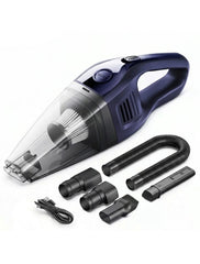 2000mAh Portable Handheld Vacuum Cleaner, Strong Suction USB Rechargeable Mini Vacuum Cleaner With Multiple Accessories, Suitable For Car, Home, Office And Crevices