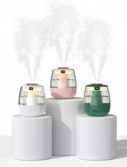 2.2L Large Capacity Humidifier USB Double Spray Humidifier Small Household Quiet Bedroom Student Dormitory Office Desktop Spray