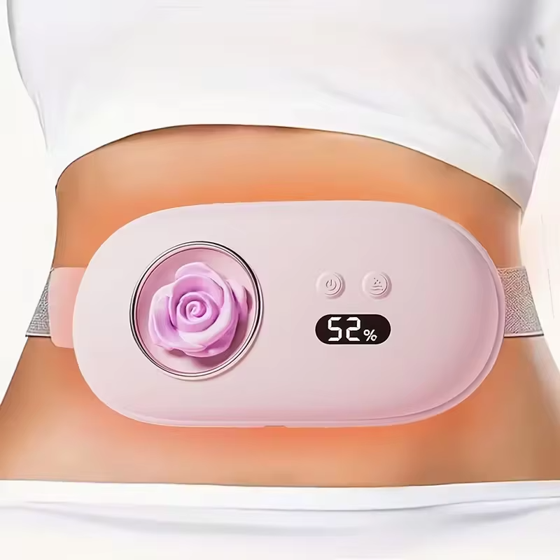 USB charging portable menstrual heating pad, menstrual abdominal and waist heating massage pad, electric heating waist belt