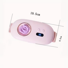 USB charging portable menstrual heating pad, menstrual abdominal and waist heating massage pad, electric heating waist belt