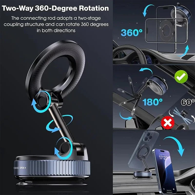 【DealsForYouDays】Guccqueen 2.0 Foldable Magnetic Car Phone Holder