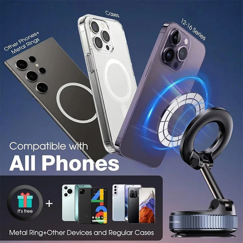 【DealsForYouDays】Guccqueen 2.0 Foldable Magnetic Car Phone Holder